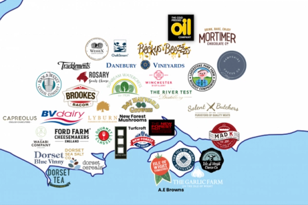 Harvest's local supplier map