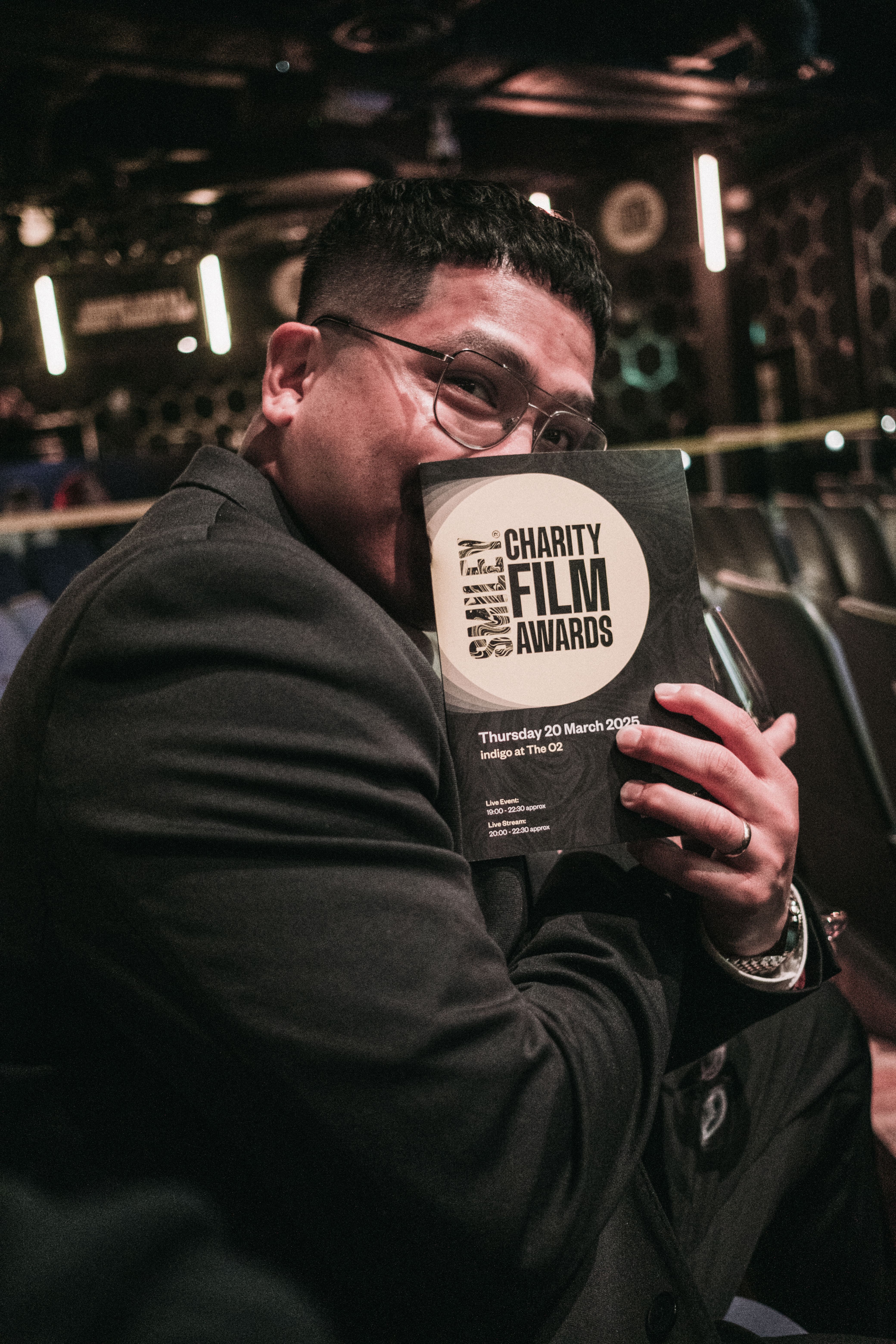 at the Smiley Charity Film Awards event