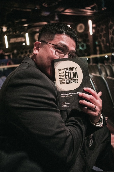 at the Smiley Charity Film Awards event