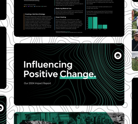 Cover poster for NOSY Impact Report 2024