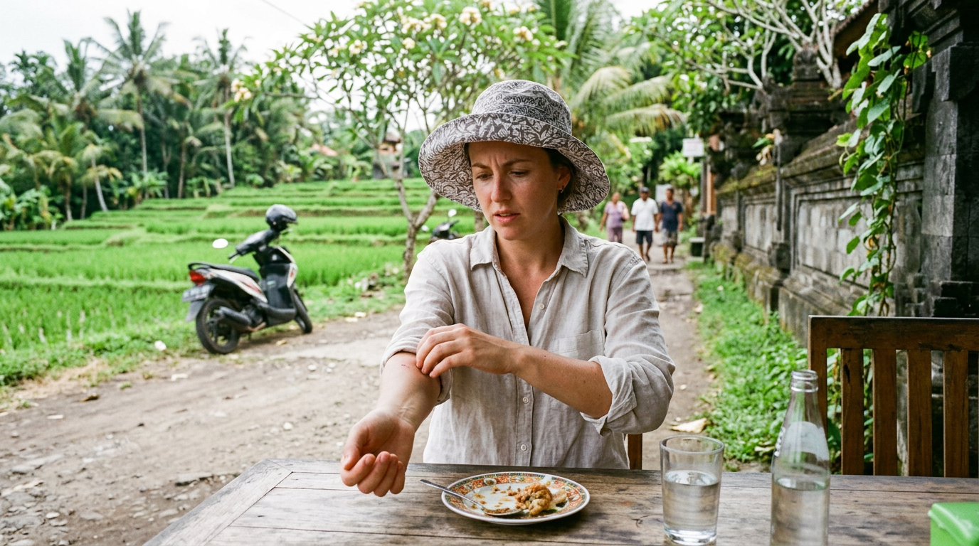 How likely am I to get sick in Bali?