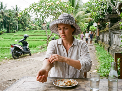 How likely am I to get sick in Bali?