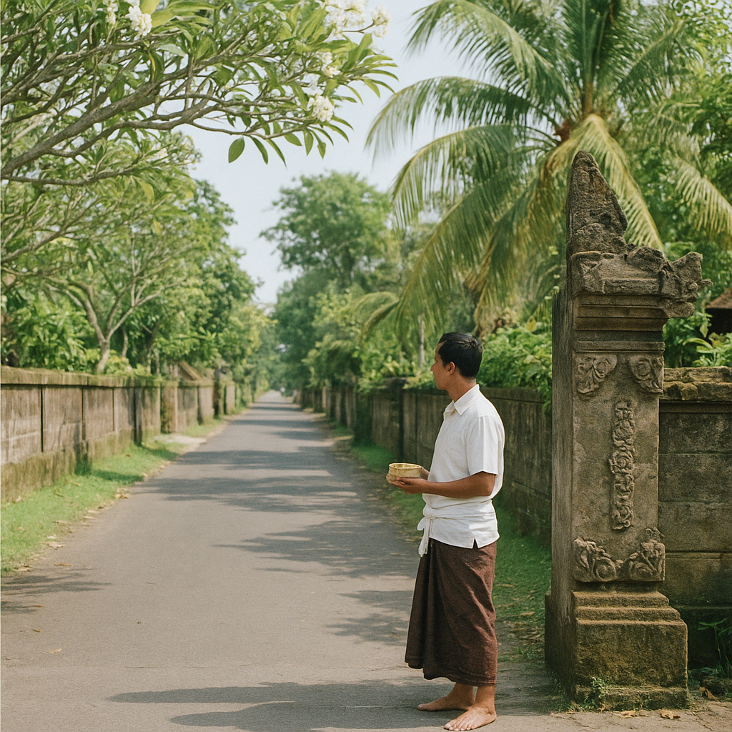 Can you walk outside during Nyepi in Bali?