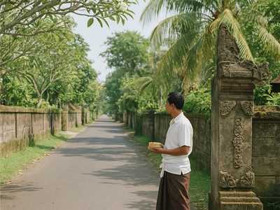 Can you walk outside during Nyepi in Bali?