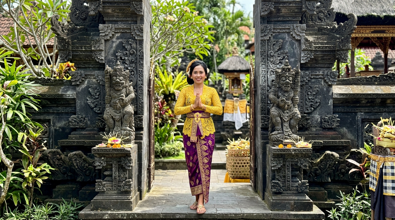 Why People Wear Purple in Bali (Dress Code Explained)