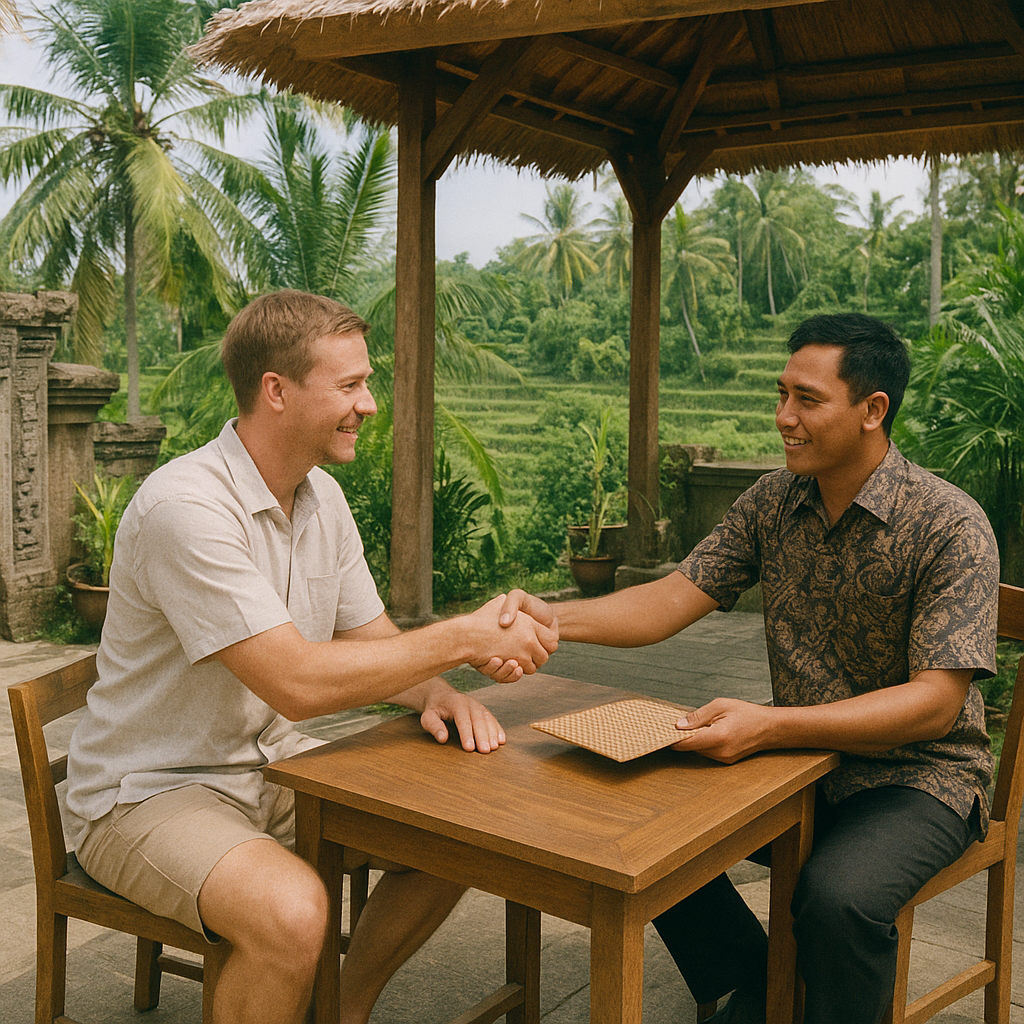 Can a US citizen live permanently in Bali?