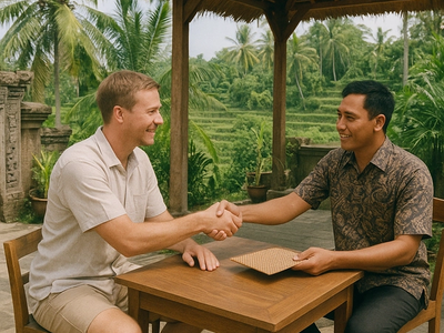 Can a US citizen live permanently in Bali?