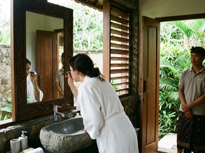 Is it illegal for hotels in Bali to have two-way mirrors?