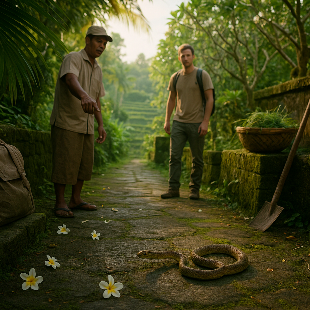 How likely are you to encounter a snake in Bali?