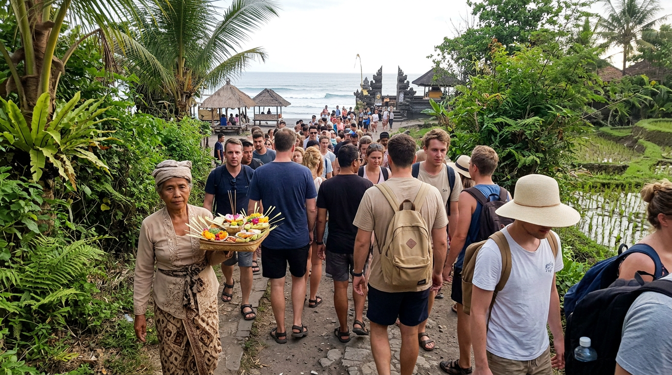 Bali tourism paradox growth or simply more visitors