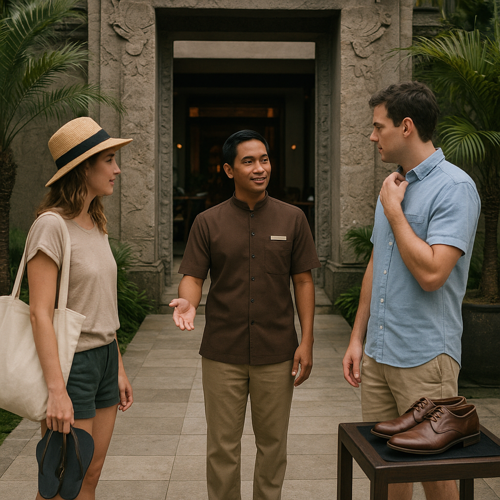 How strict is the Ritz dress code in Bali?