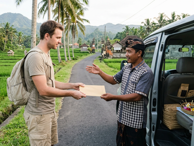 How expensive is it to hire a driver in Bali?