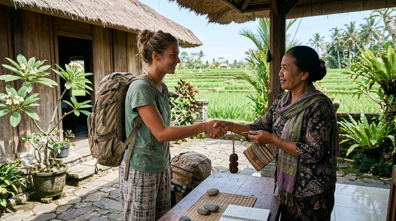 What's the cheapest way to stay somewhere for a month in Bali?