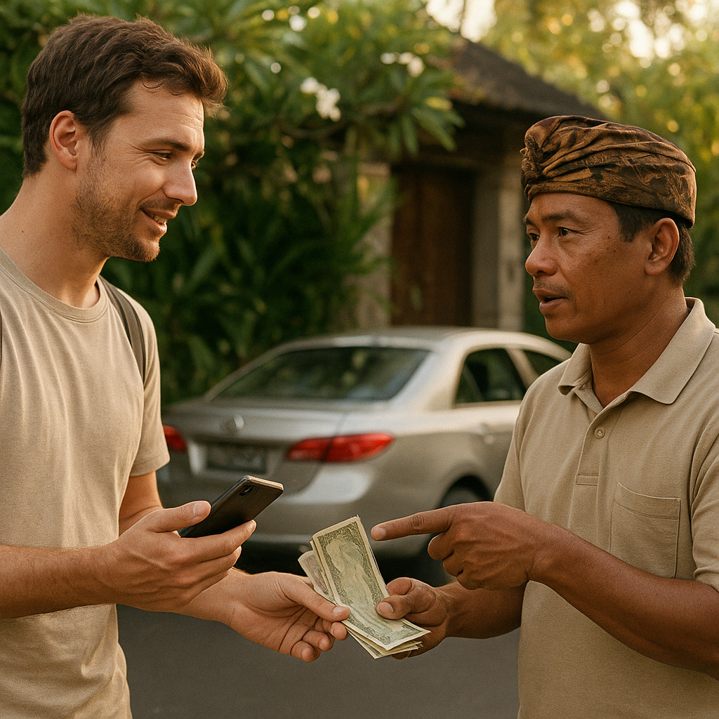 How expensive is it to hire a driver in Bali?