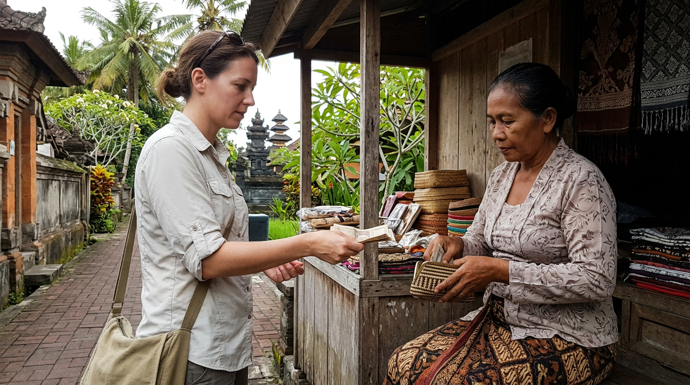 How to avoid high currency exchange fees in Bali?