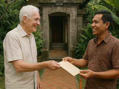 Can I live in Bali on Australian pension?