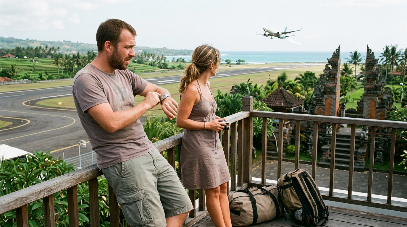 How long is the flight to Bali?