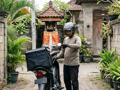 Is GoSend available 24/7 in Bali?