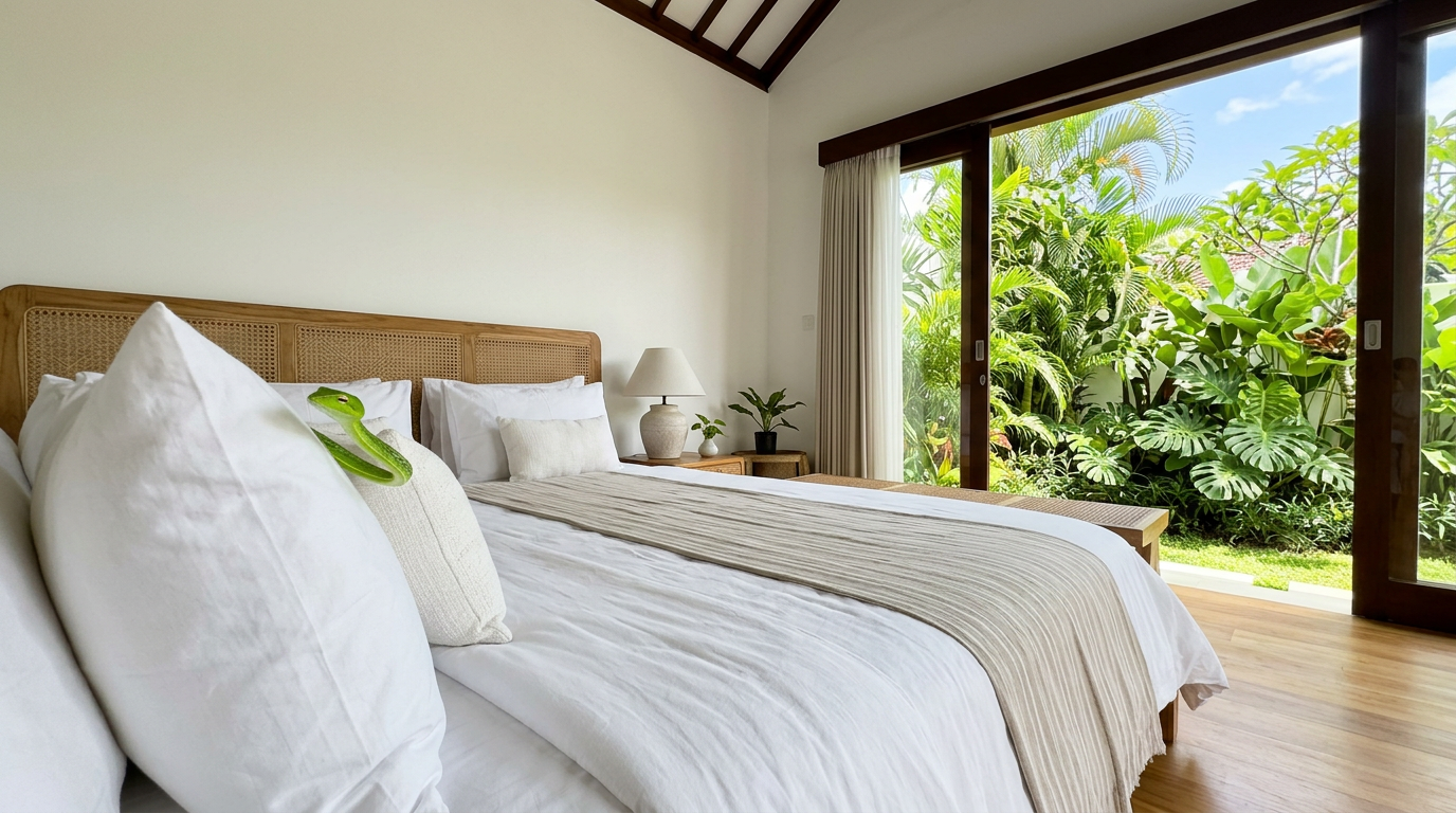 Will a Snake Get in Your Bed in Bali? What to Know