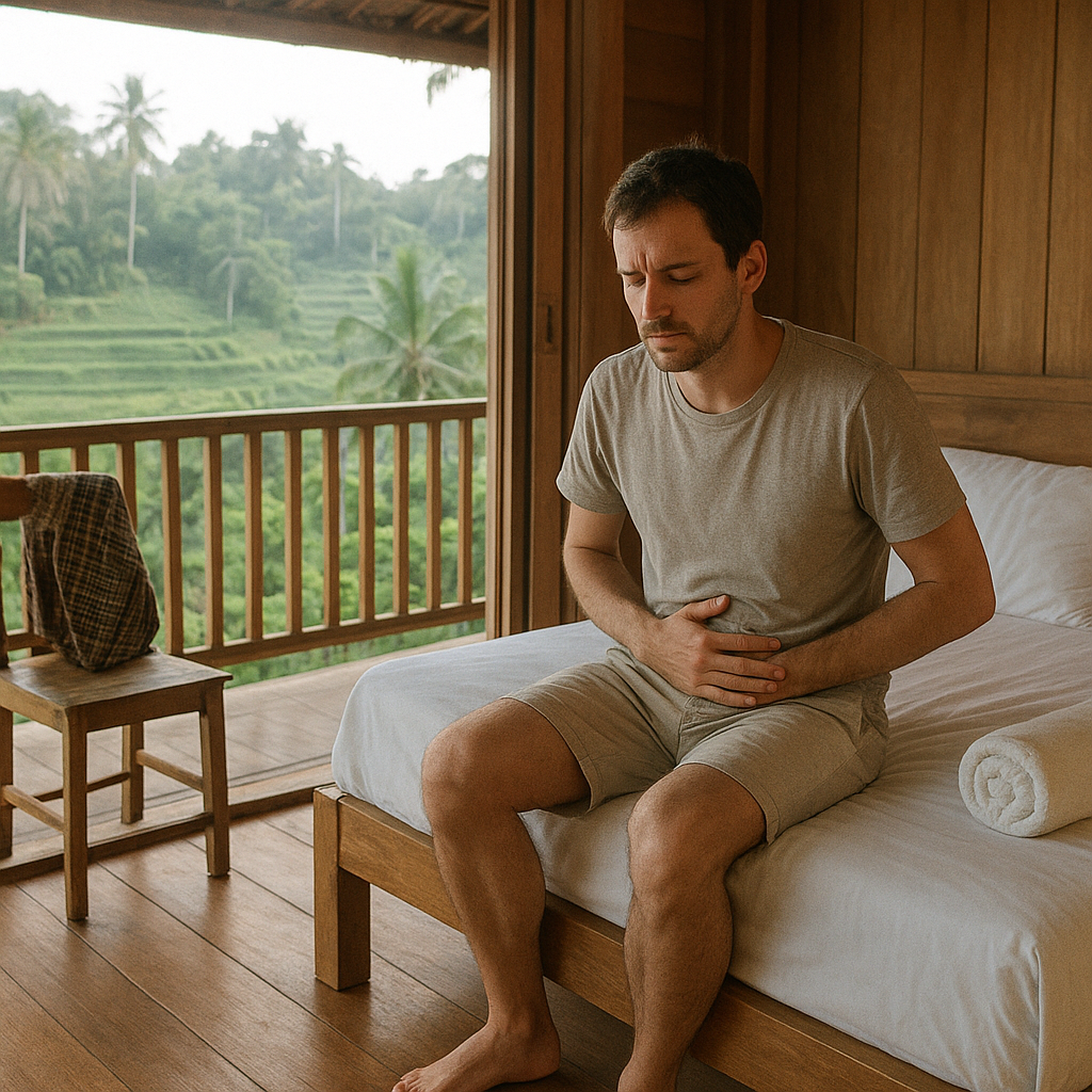 How common is it to get a Bali belly?