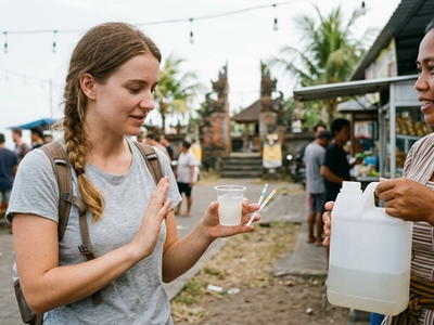 How to avoid methanol poisoning in Bali?