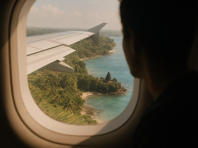 How long is the flight to Bali?