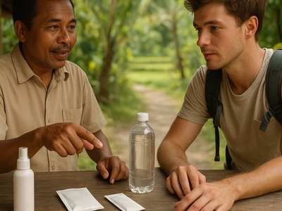 How likely am I to get sick in Bali?