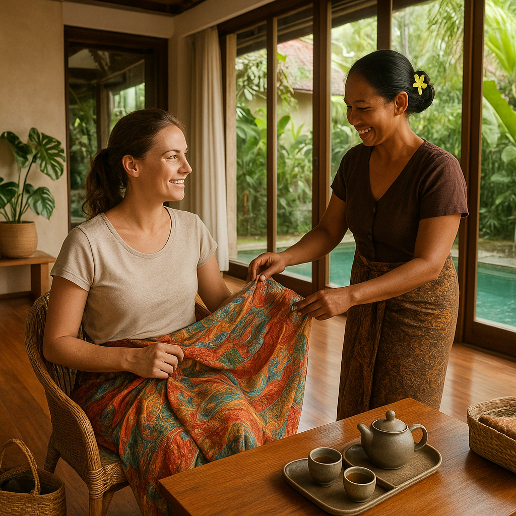 How much should I pay for a sarong in Bali?