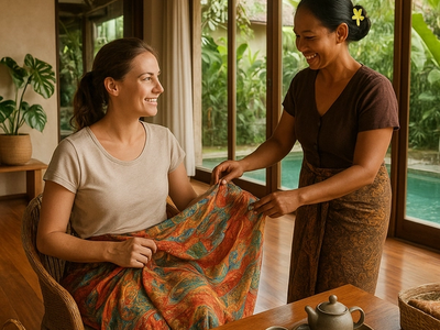 How much should I pay for a sarong in Bali?