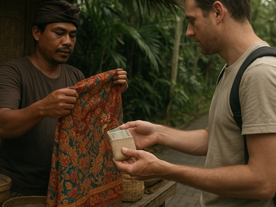 How much should I pay for a sarong in Bali?