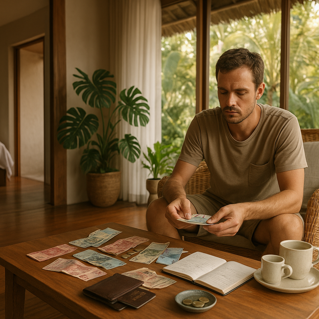 How much cash to bring to Bali for 1 week?