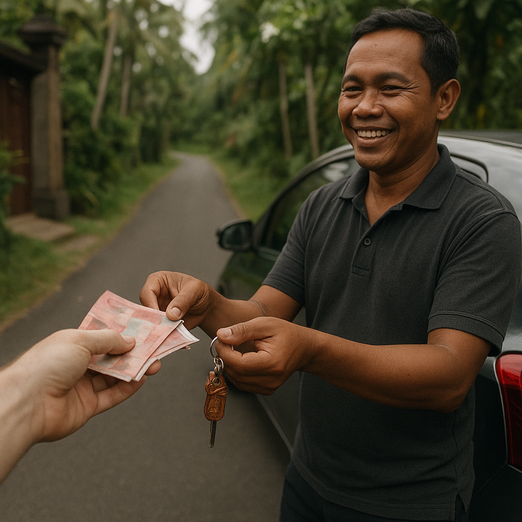 How much should I pay a private driver in Bali?