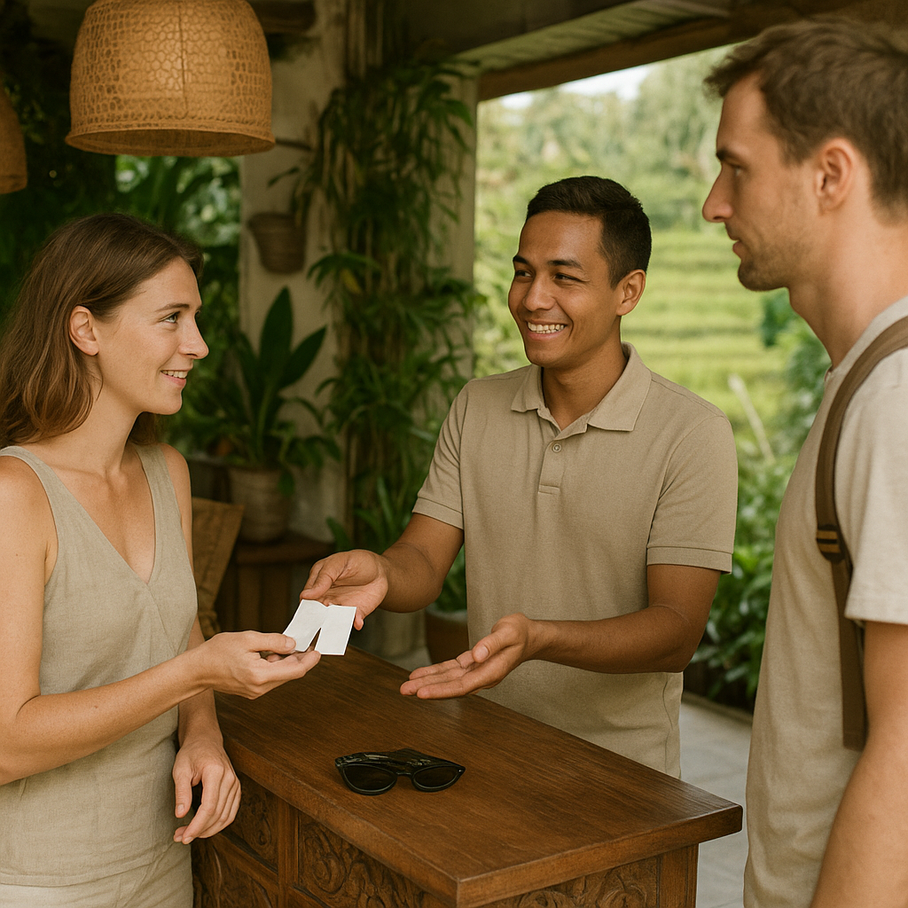 Do hotels in Bali know if you have an extra person?