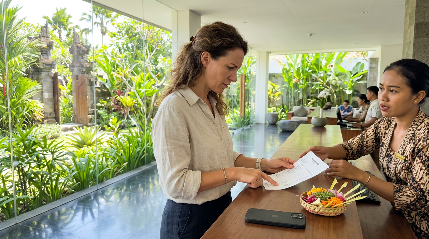 Why Did My Hotel in Bali Charge Extra $200? Fix the Bill