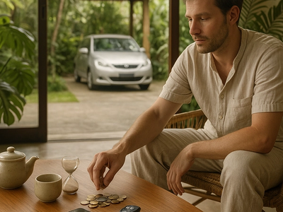 How much would a 1-hour Uber-like ride cost in Bali?