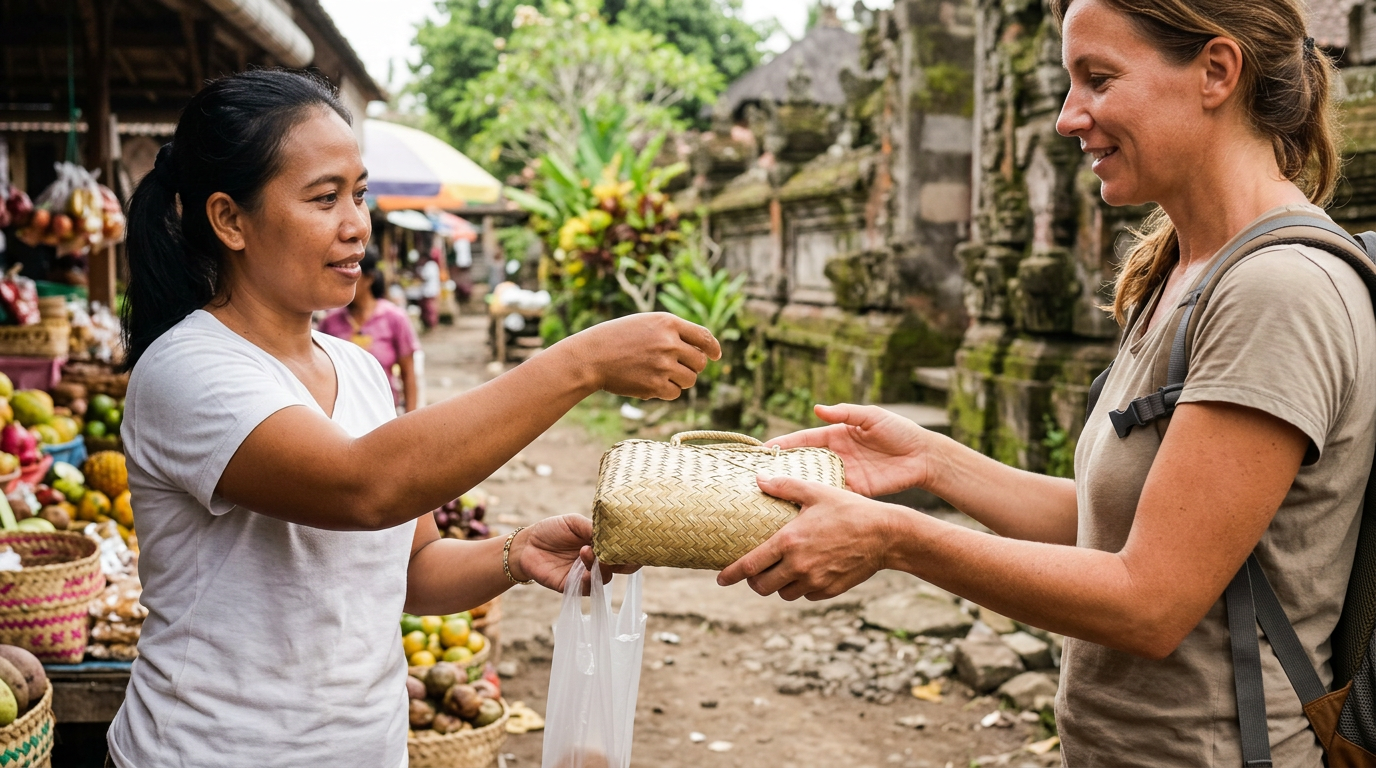 Are plastic bags banned in Bali?