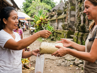 Are plastic bags banned in Bali?