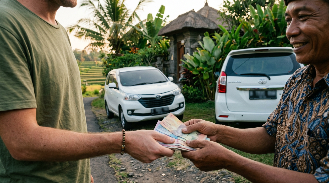 How much should I pay a private driver in Bali?