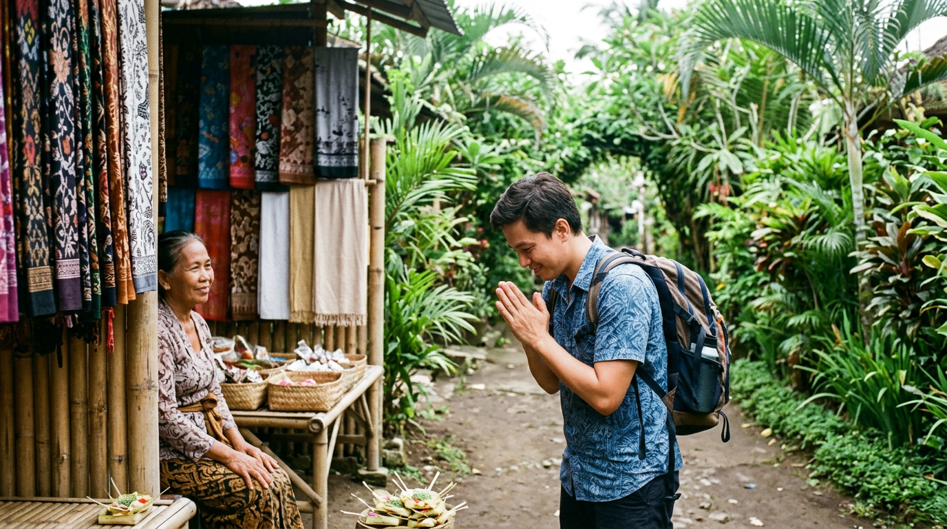 How to politely say no in Bali?