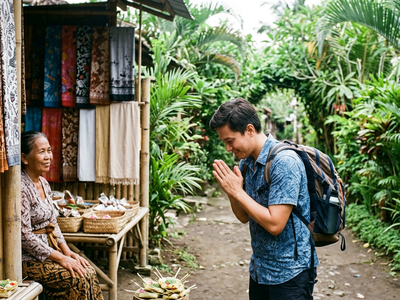 How to politely say no in Bali?