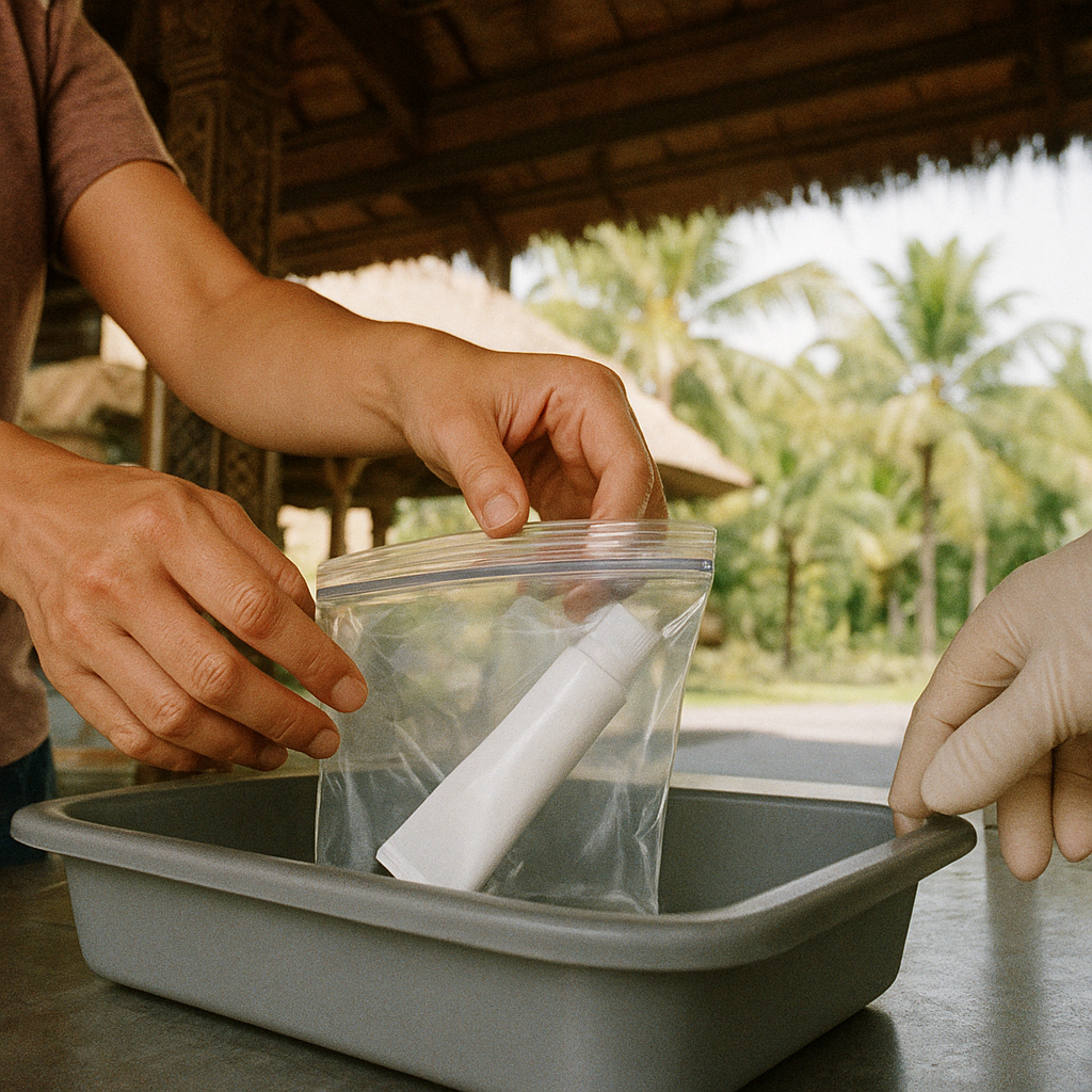 Does toothpaste count as a liquid when flying to/from Bali?