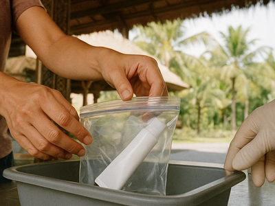 Does toothpaste count as a liquid when flying to/from Bali?