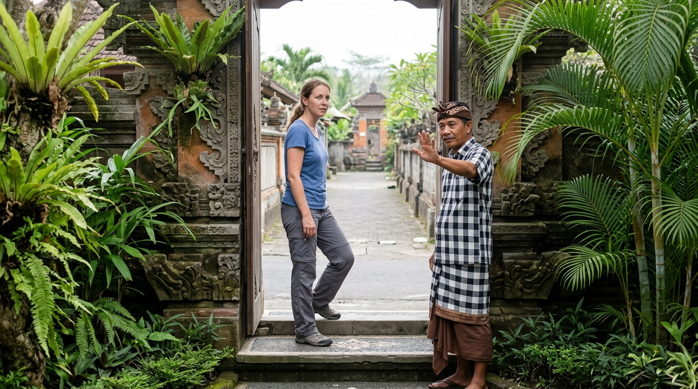 Can you walk outside during Nyepi in Bali?