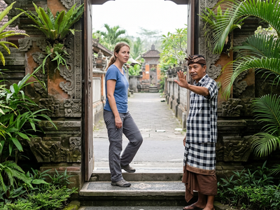 Can you walk outside during Nyepi in Bali?