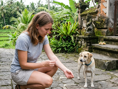 How likely am I to get rabies in Bali?