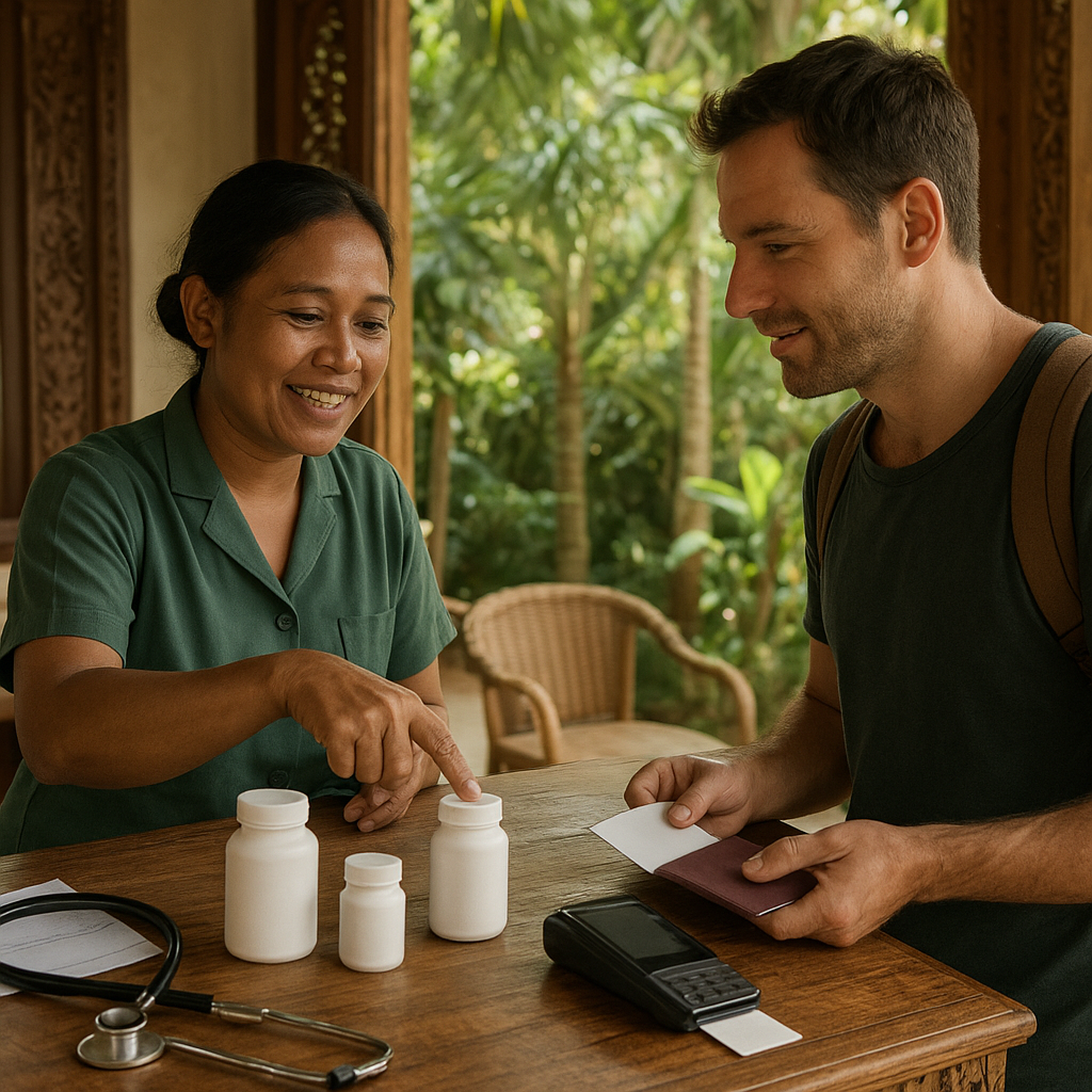 How is the healthcare system in Bali?