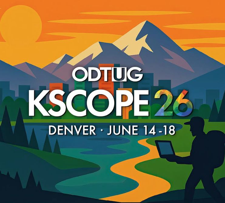 ODTUG Kscope26, Denver, June 14–18.