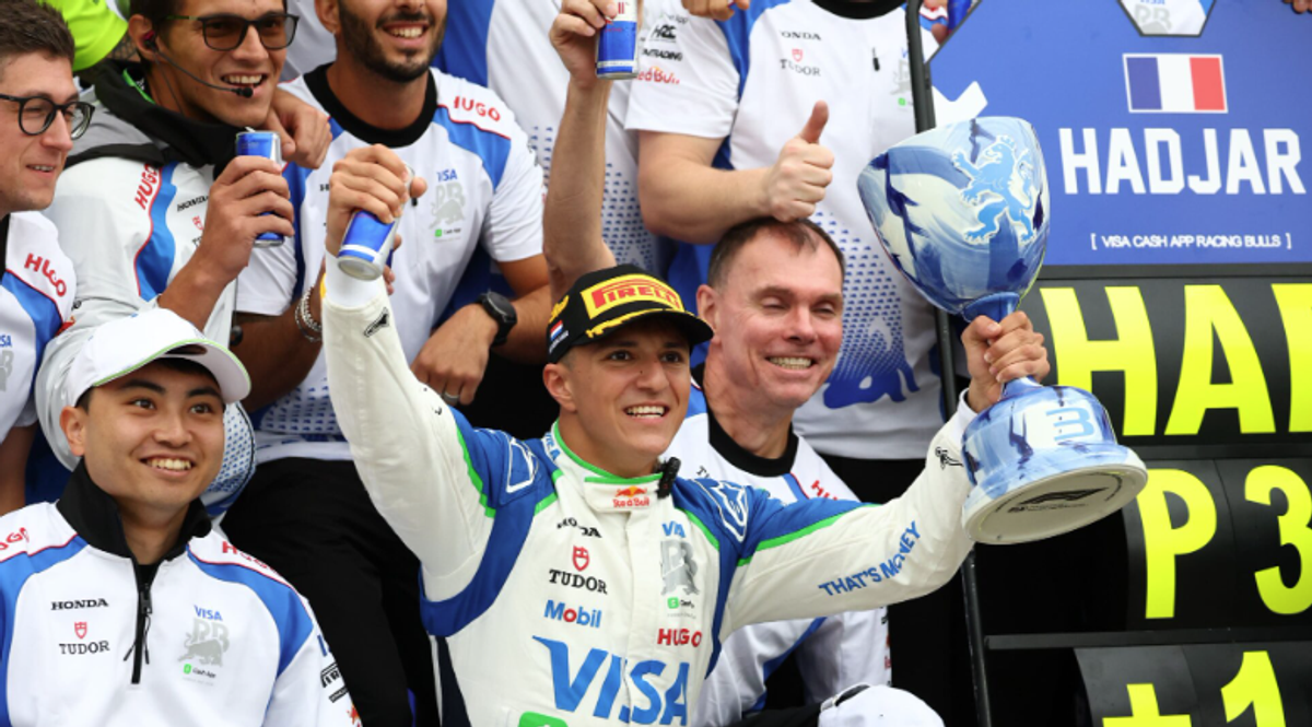 Isack Hadjar Continues His Impressive Formula 1 Season with a Podium Finish  