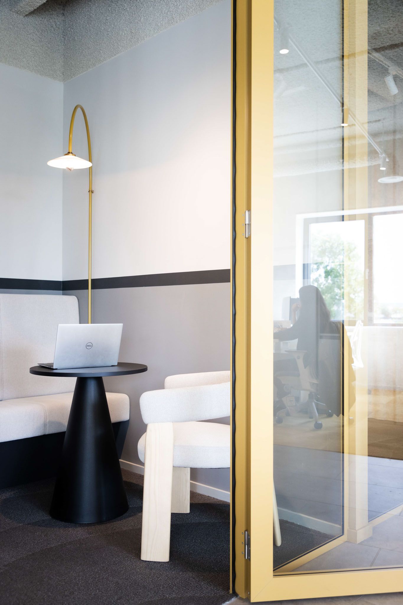 Persons in warehouse