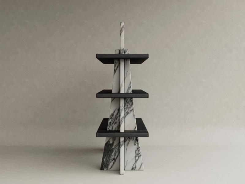 galerie-nainoa-tako-marble-stone-wood-bookshelf